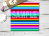 Serape Pattern Adhesive Vinyl 667